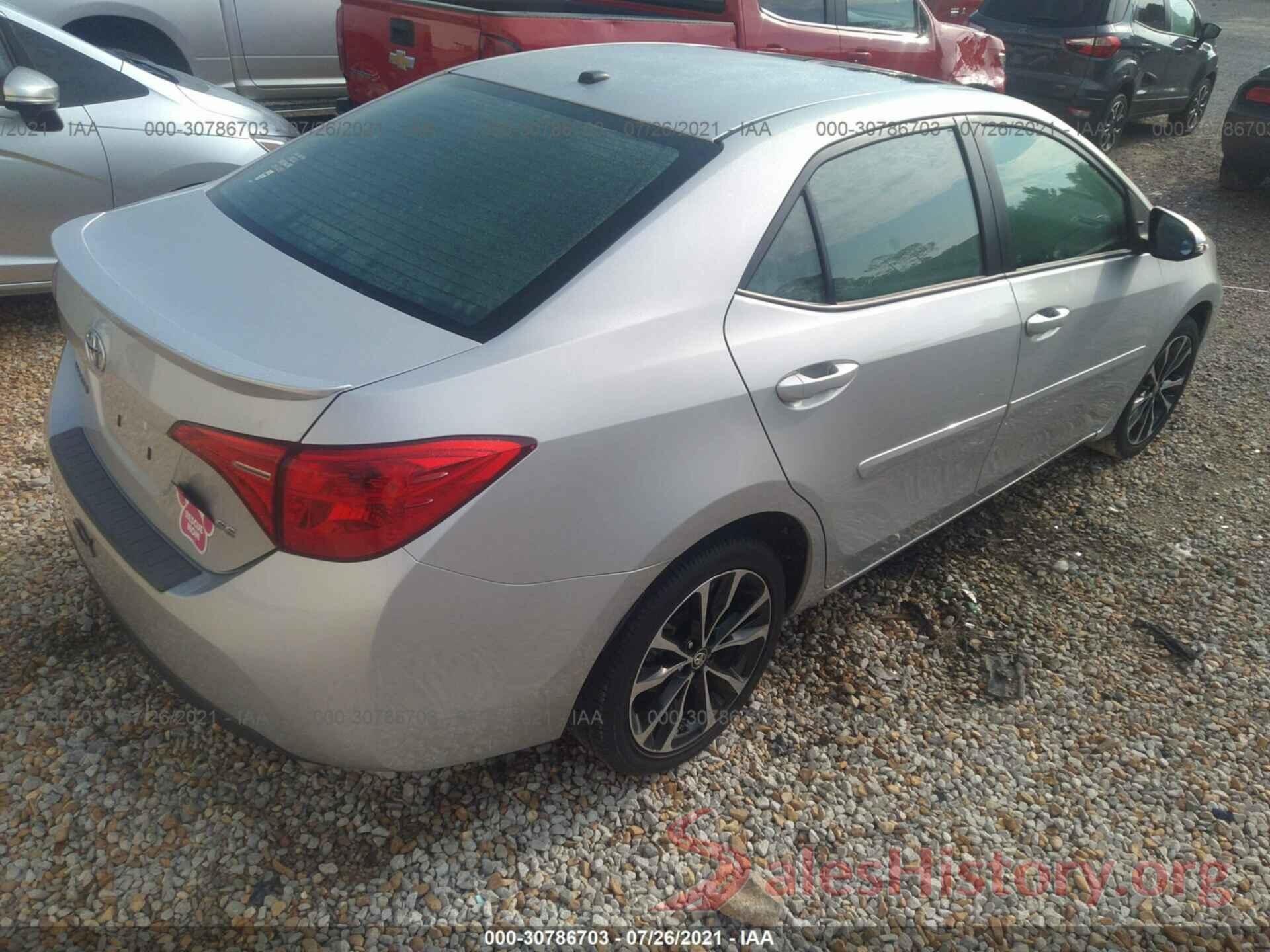 5YFBURHE2HP612784 2017 TOYOTA COROLLA