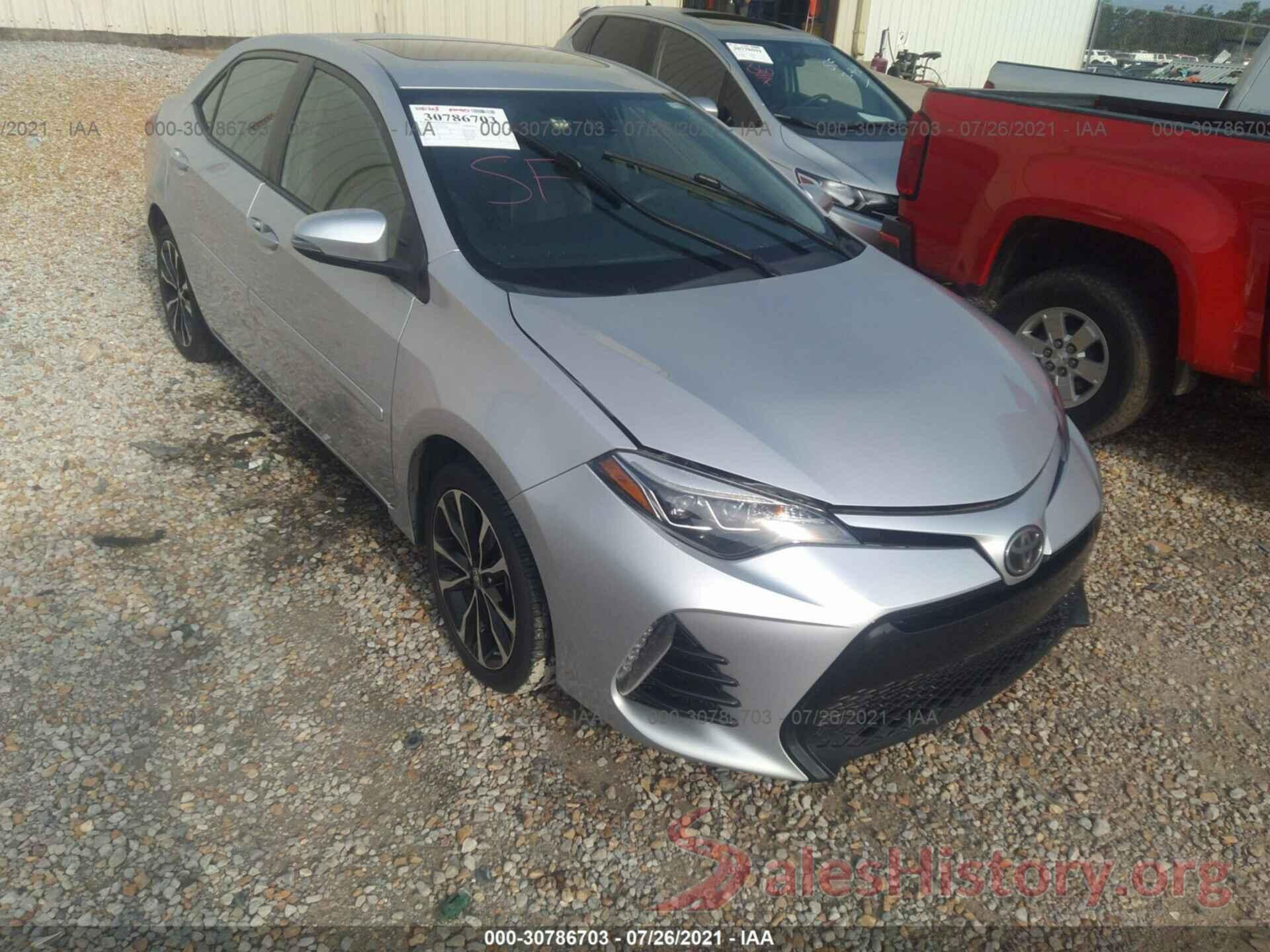 5YFBURHE2HP612784 2017 TOYOTA COROLLA