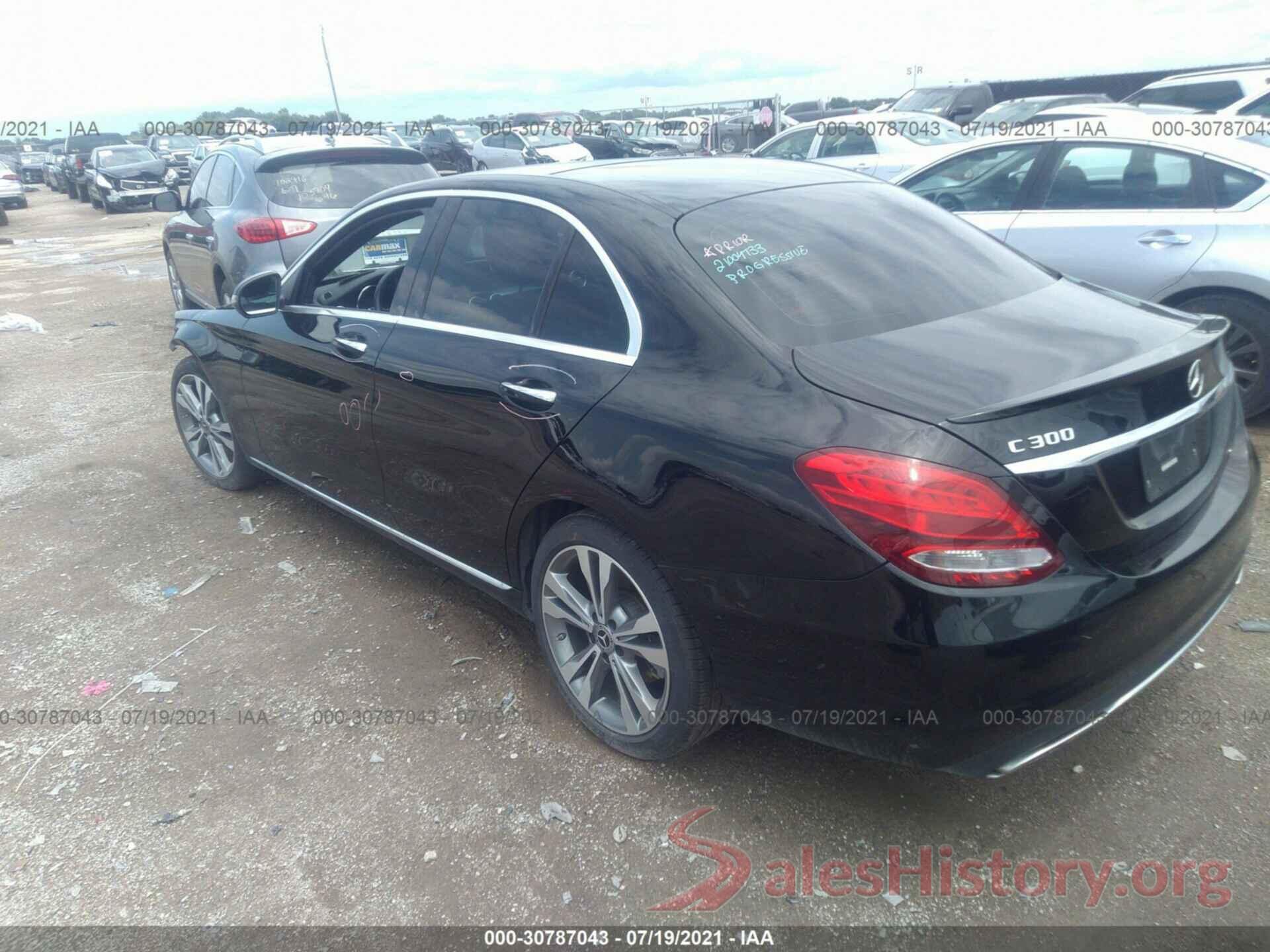 WDDWF4JB1JR361708 2018 MERCEDES-BENZ C-CLASS