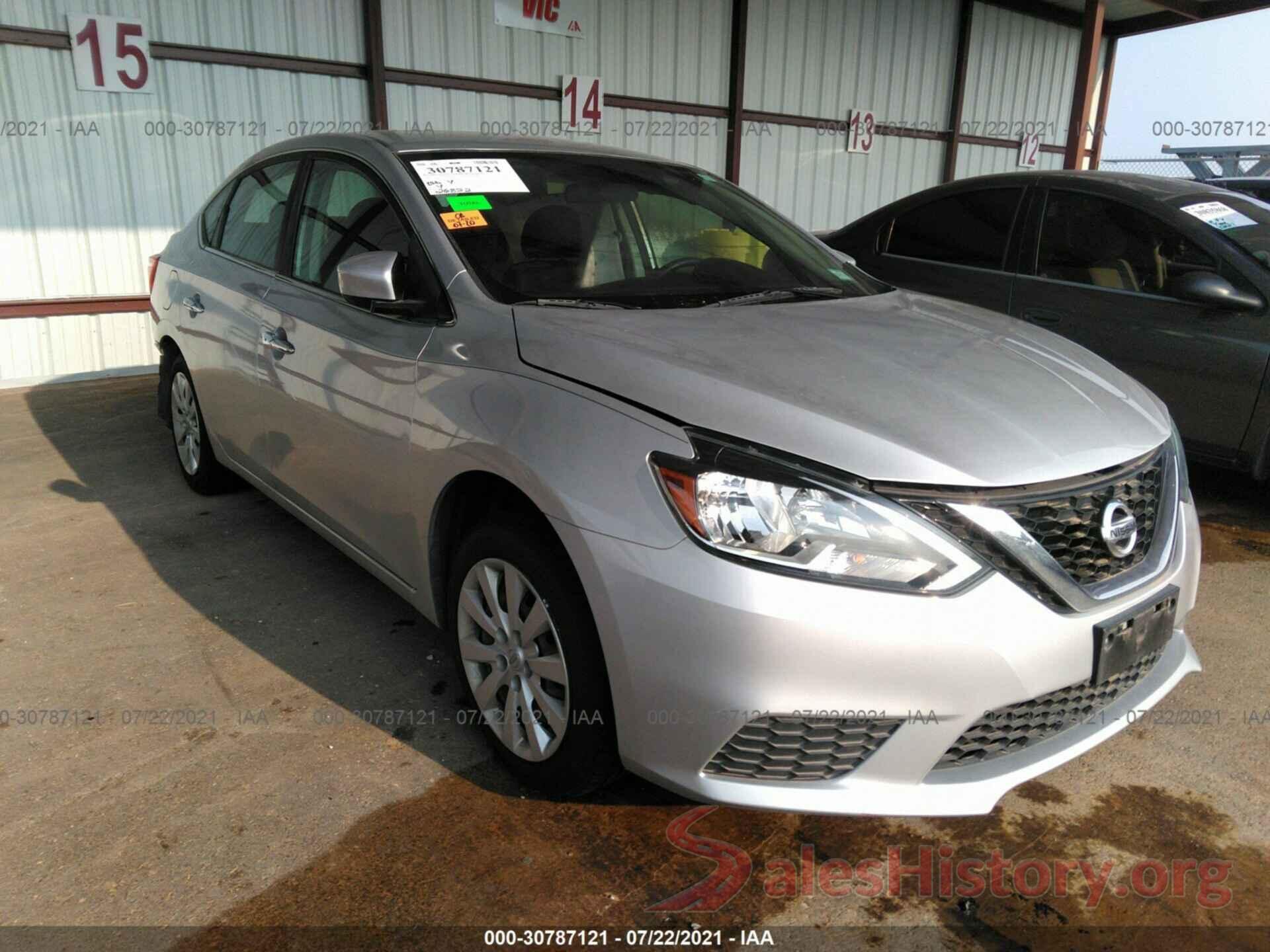 3N1AB7APXHY349660 2017 NISSAN SENTRA