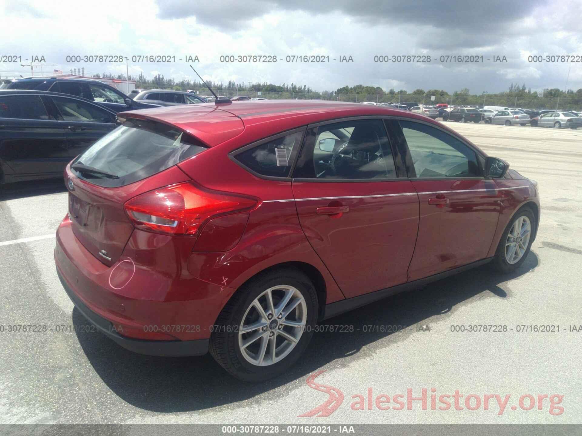 1FADP3K21GL309178 2016 FORD FOCUS