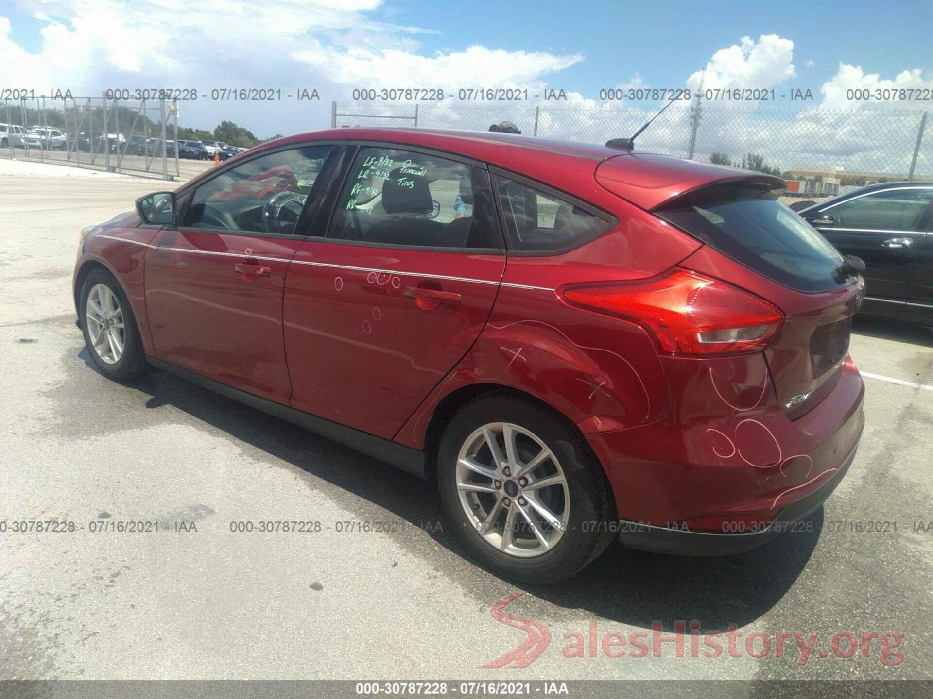 1FADP3K21GL309178 2016 FORD FOCUS