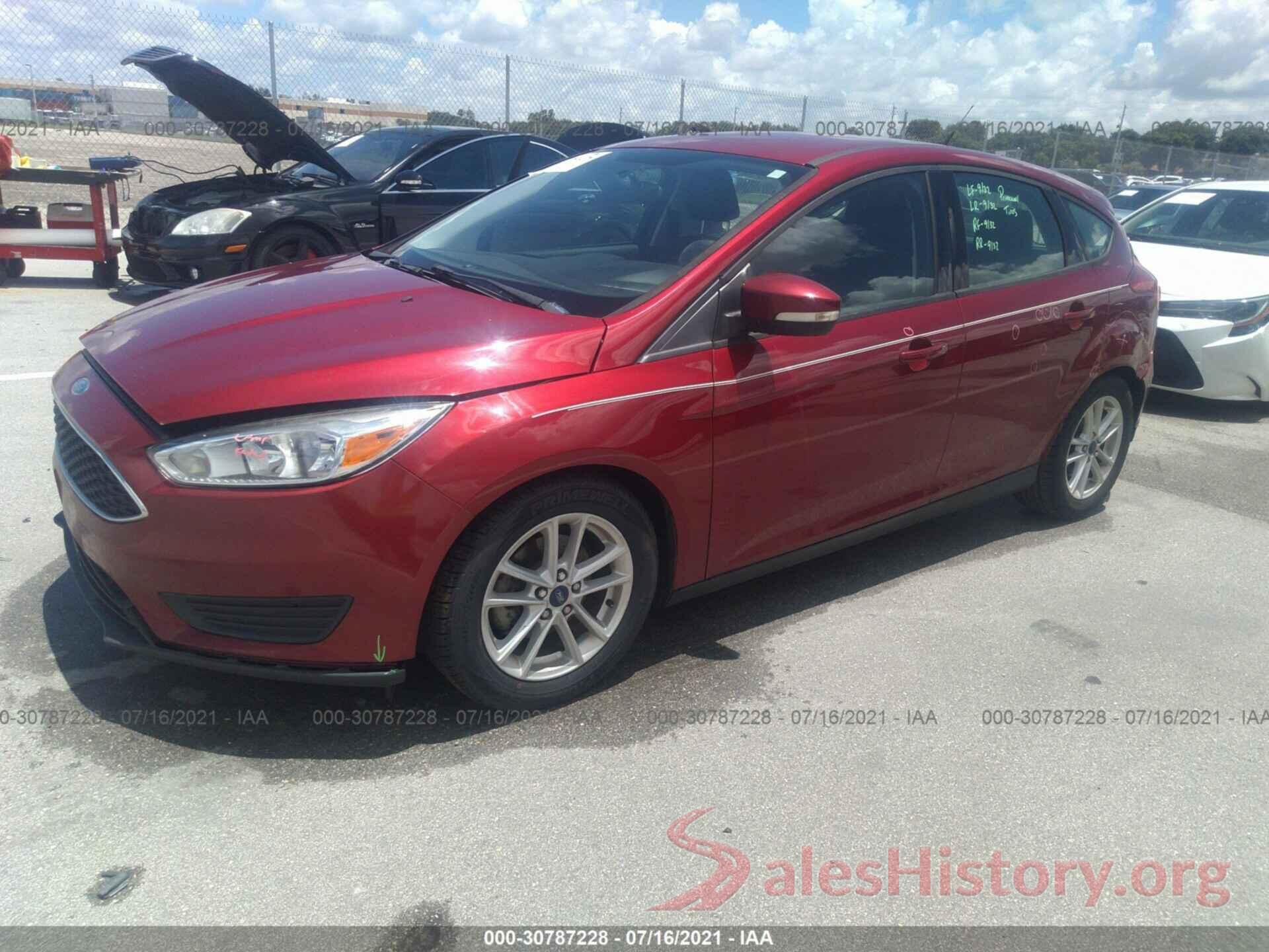 1FADP3K21GL309178 2016 FORD FOCUS