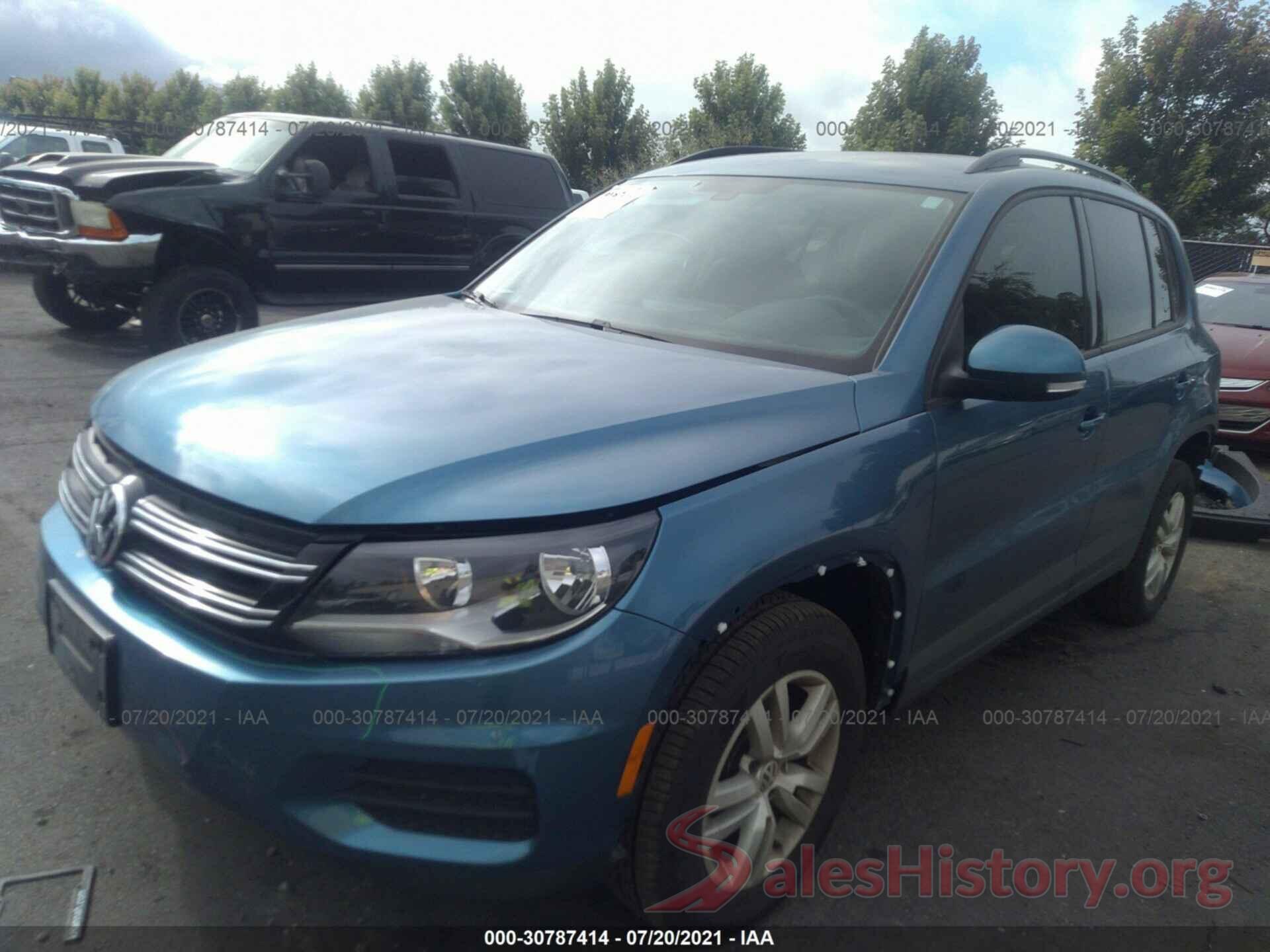 WVGBV7AX9HW505523 2017 VOLKSWAGEN TIGUAN