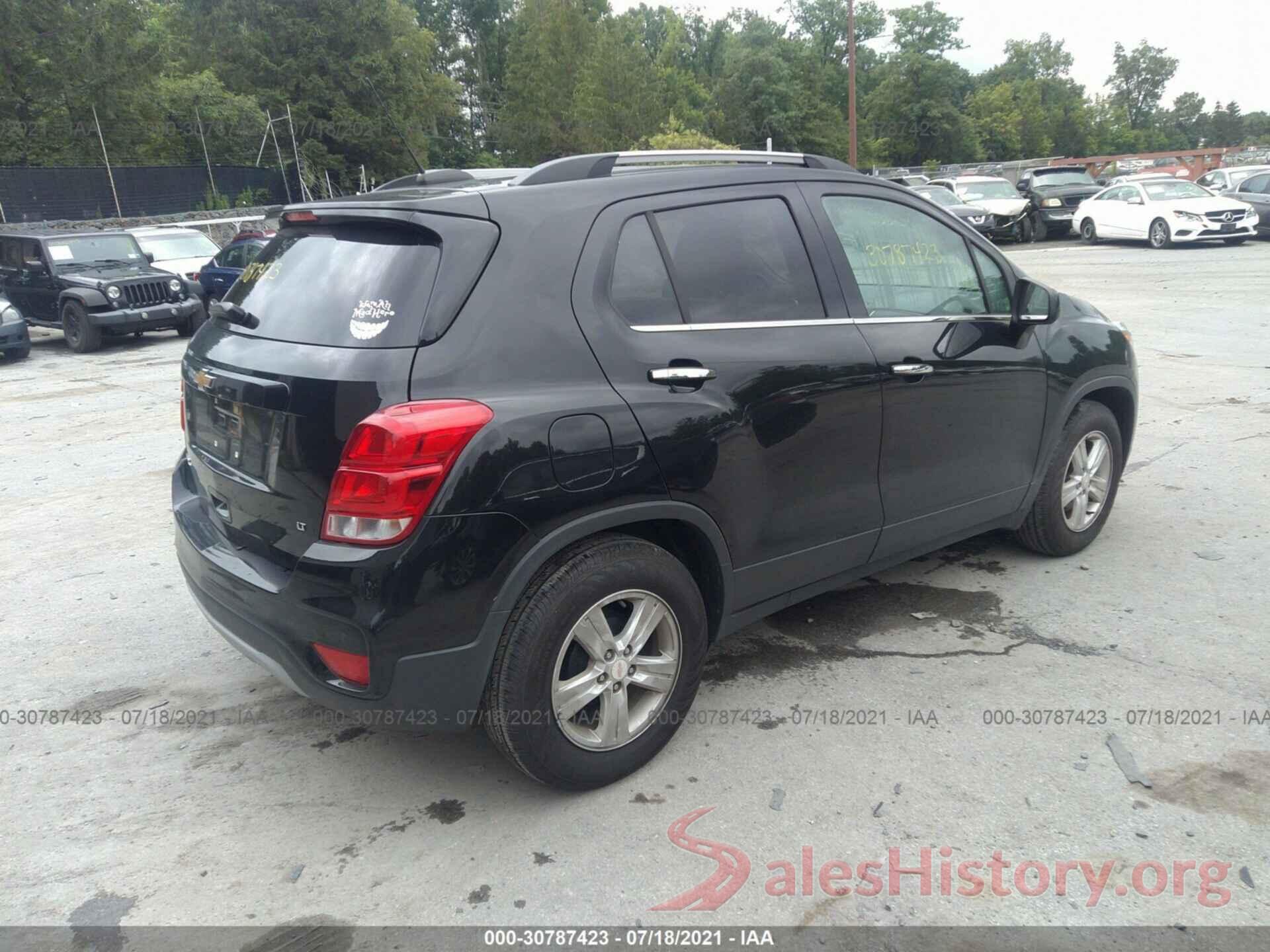 3GNCJLSB0HL289980 2017 CHEVROLET TRAX