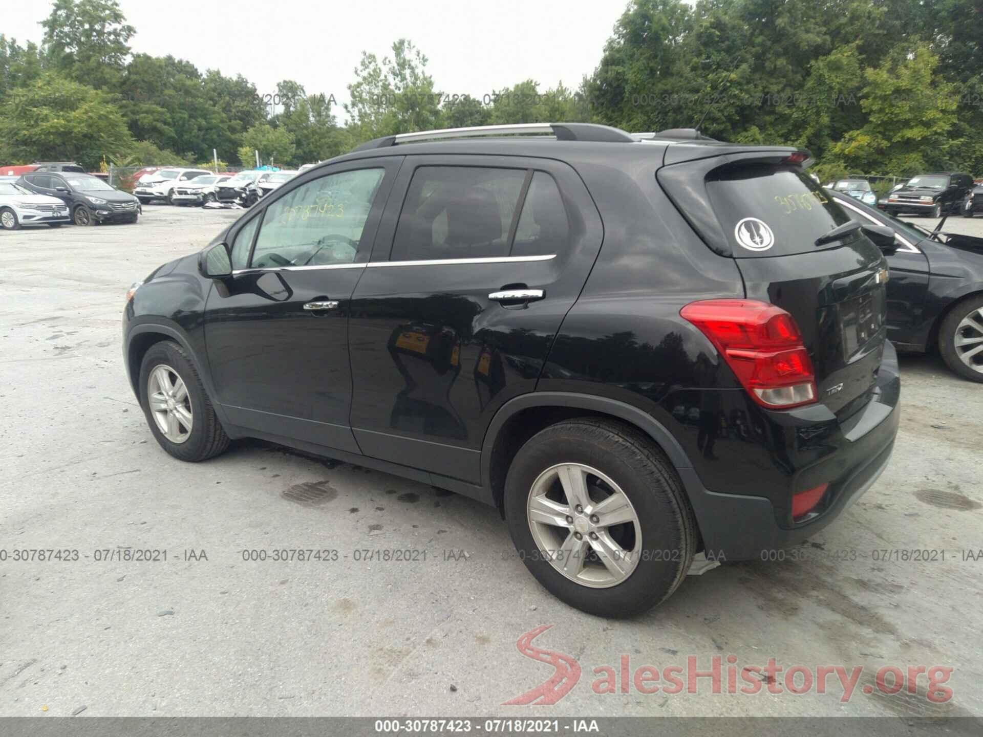 3GNCJLSB0HL289980 2017 CHEVROLET TRAX