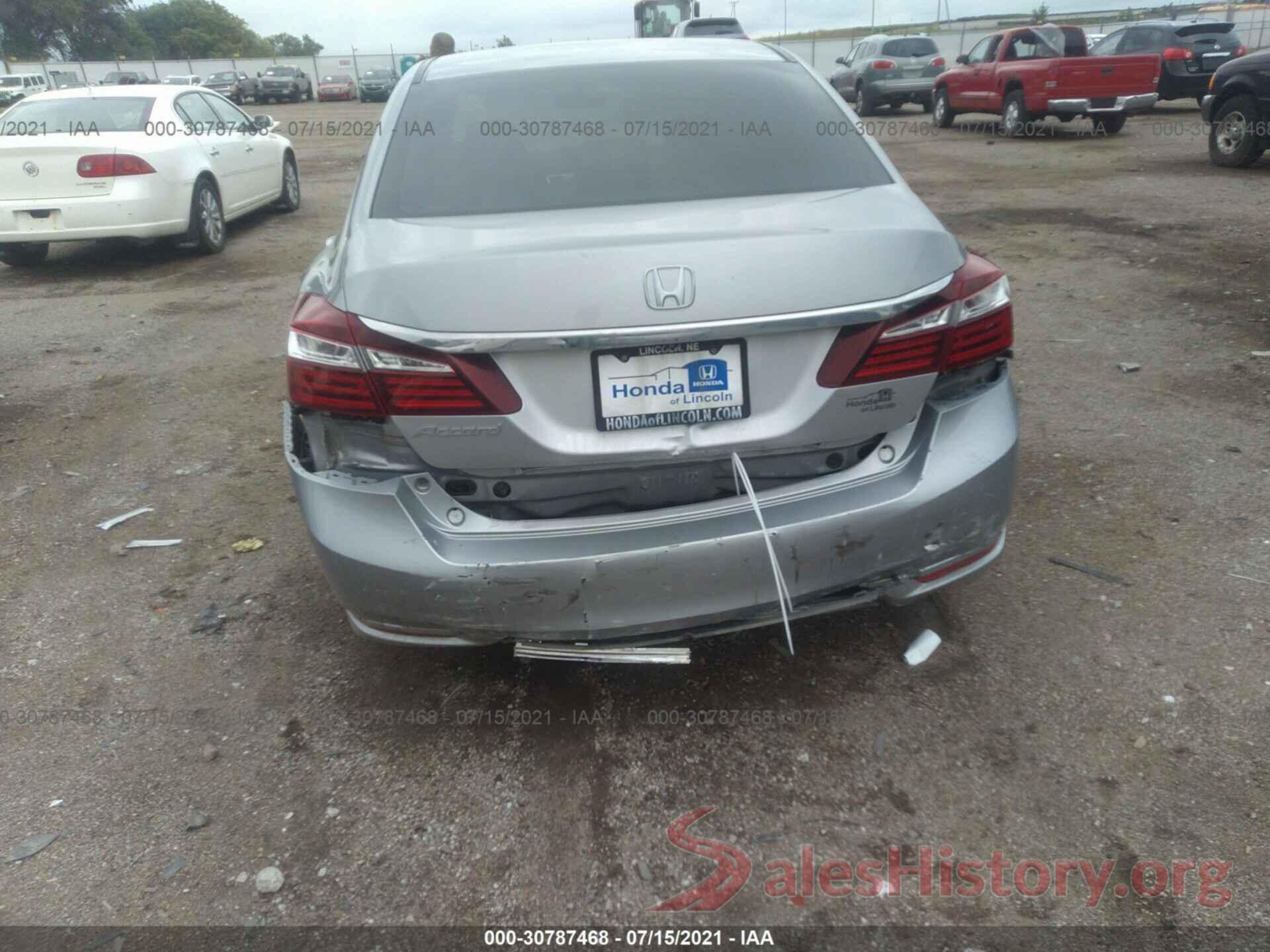 1HGCR2F35HA260174 2017 HONDA ACCORD SEDAN