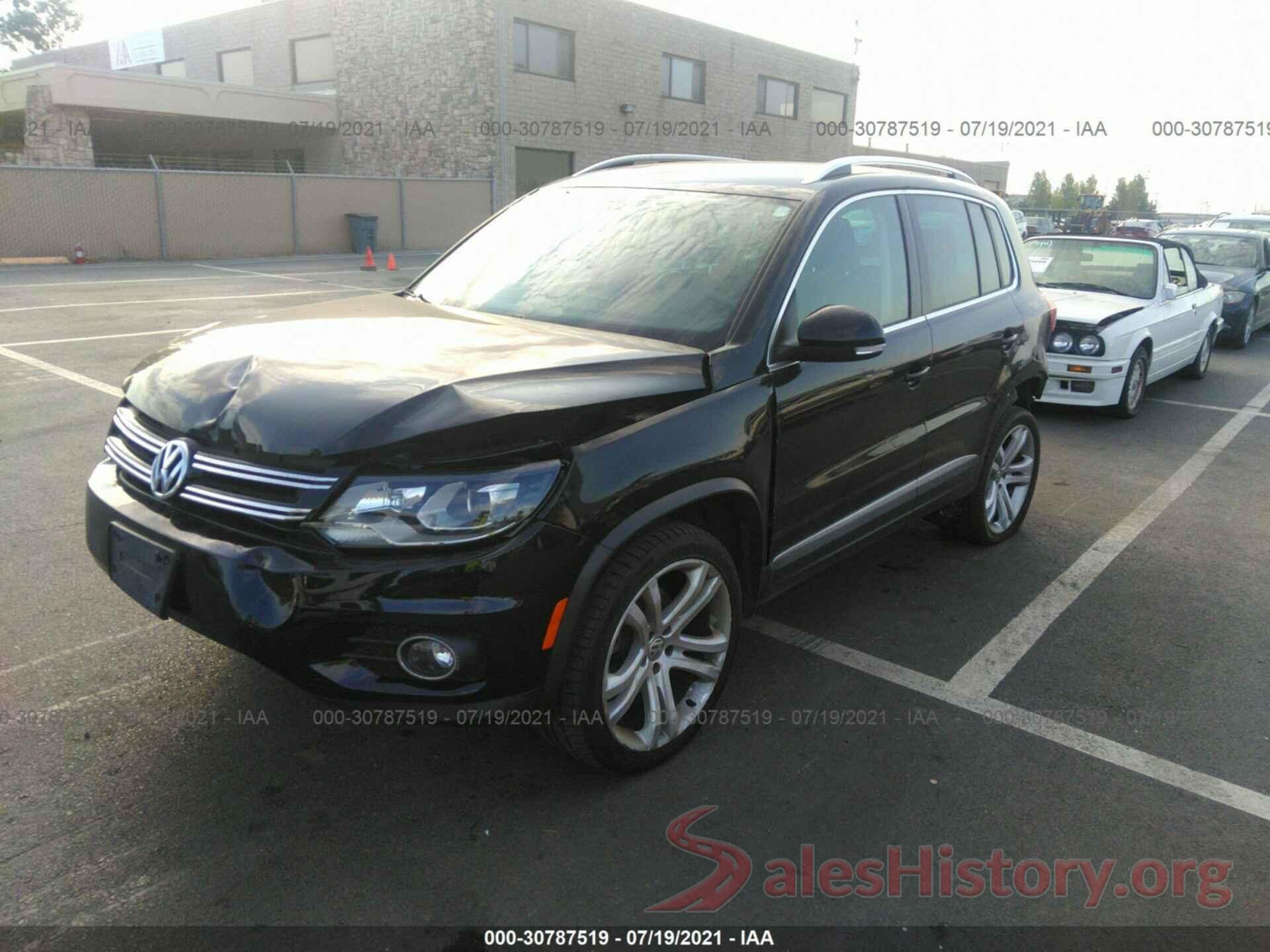 WVGAV7AXXGW524897 2016 VOLKSWAGEN TIGUAN