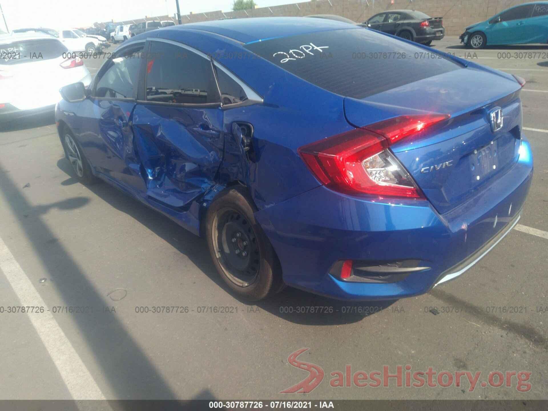 19XFC2F61LE216492 2020 HONDA CIVIC SEDAN