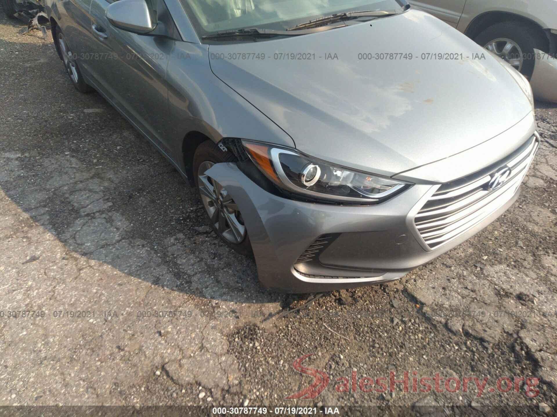 KMHD84LF9JU534668 2018 HYUNDAI ELANTRA