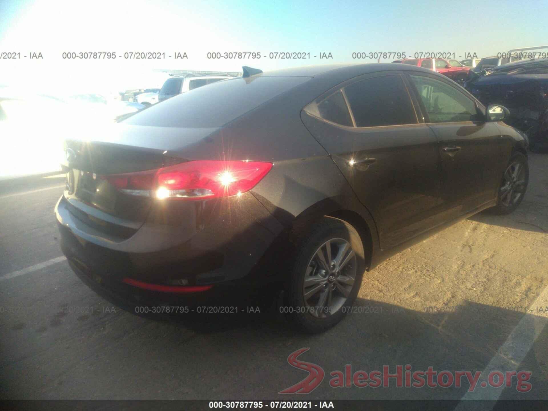 5NPD84LF9JH266283 2018 HYUNDAI ELANTRA