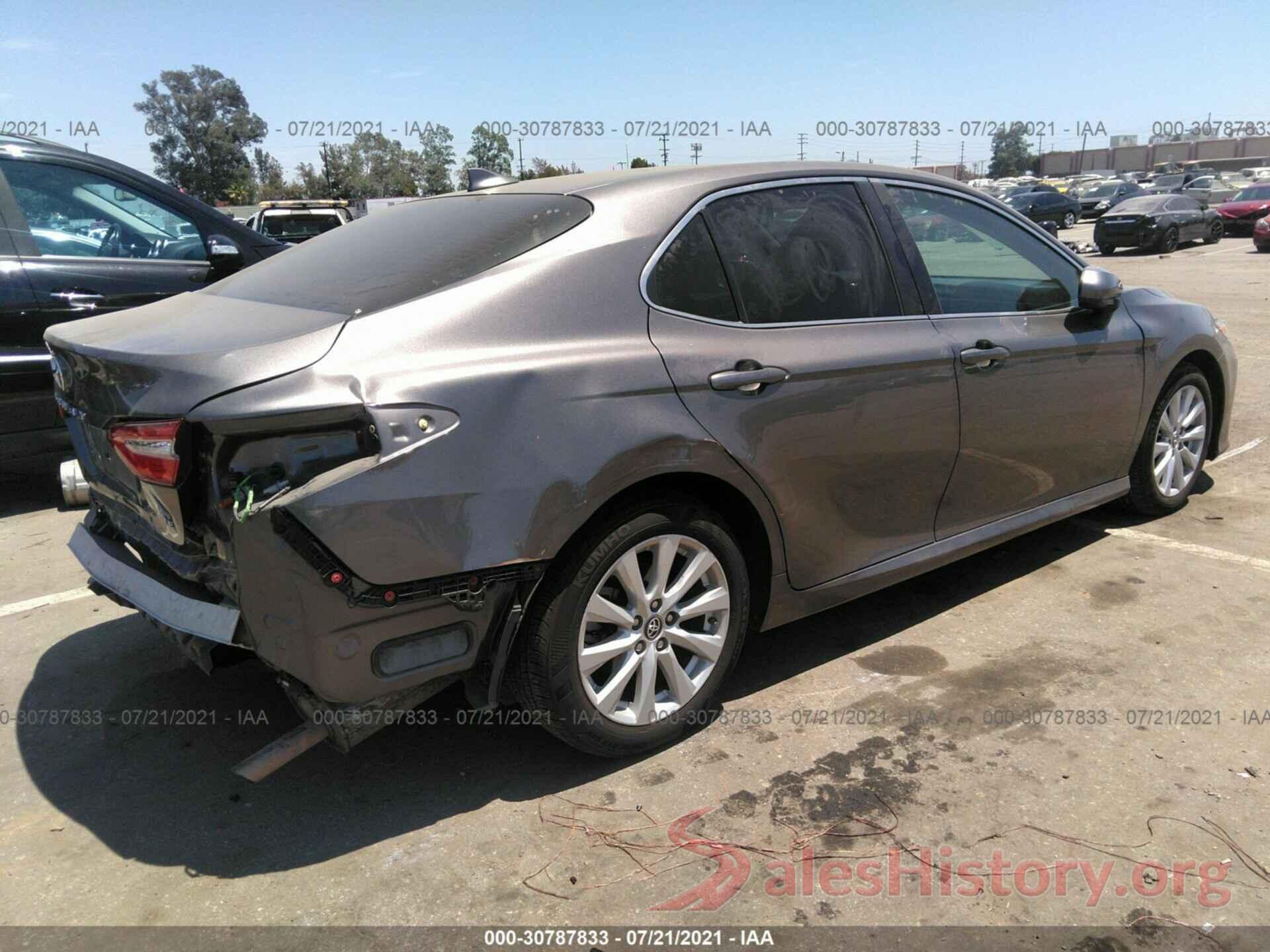 4T1B11HK7KU730612 2019 TOYOTA CAMRY