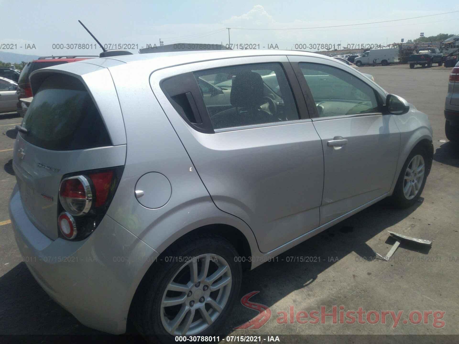 1G1JC6SB0G4180377 2016 CHEVROLET SONIC