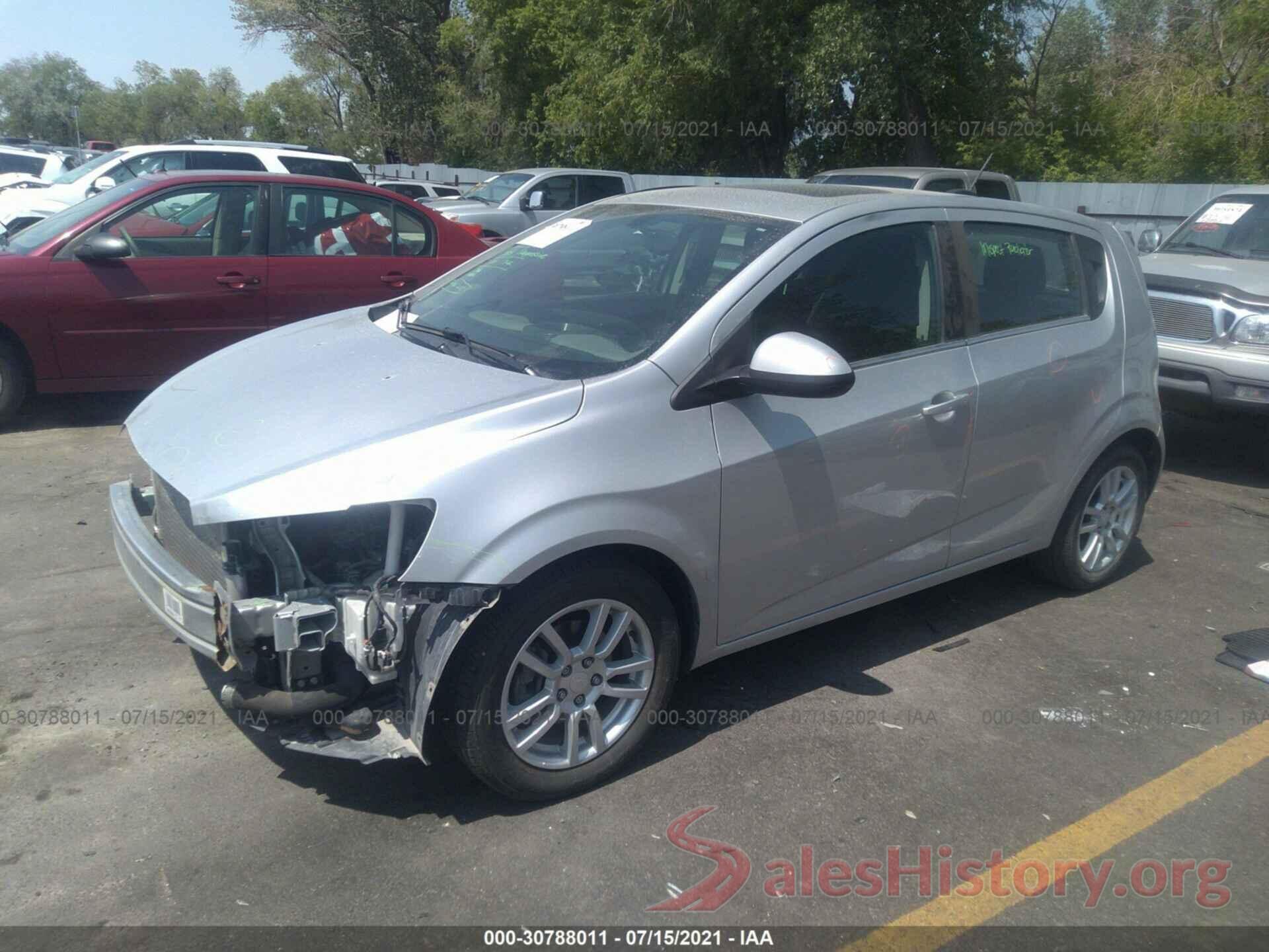 1G1JC6SB0G4180377 2016 CHEVROLET SONIC