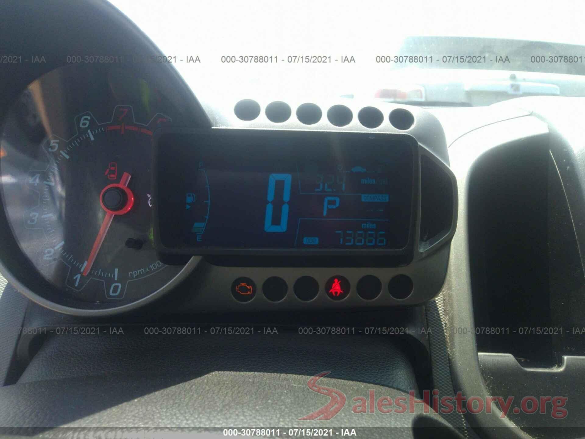 1G1JC6SB0G4180377 2016 CHEVROLET SONIC