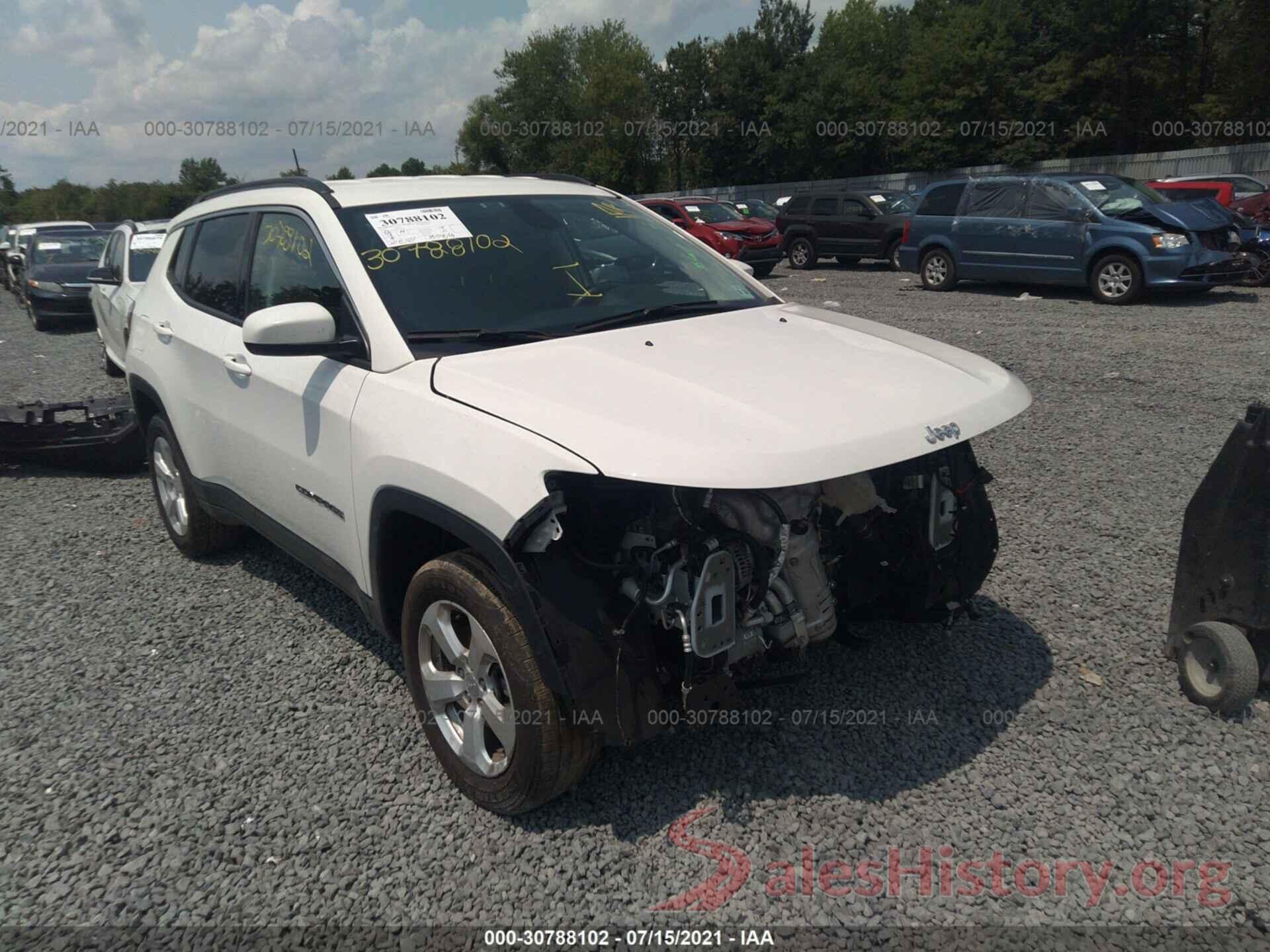 3C4NJDBB9KT835867 2019 JEEP COMPASS