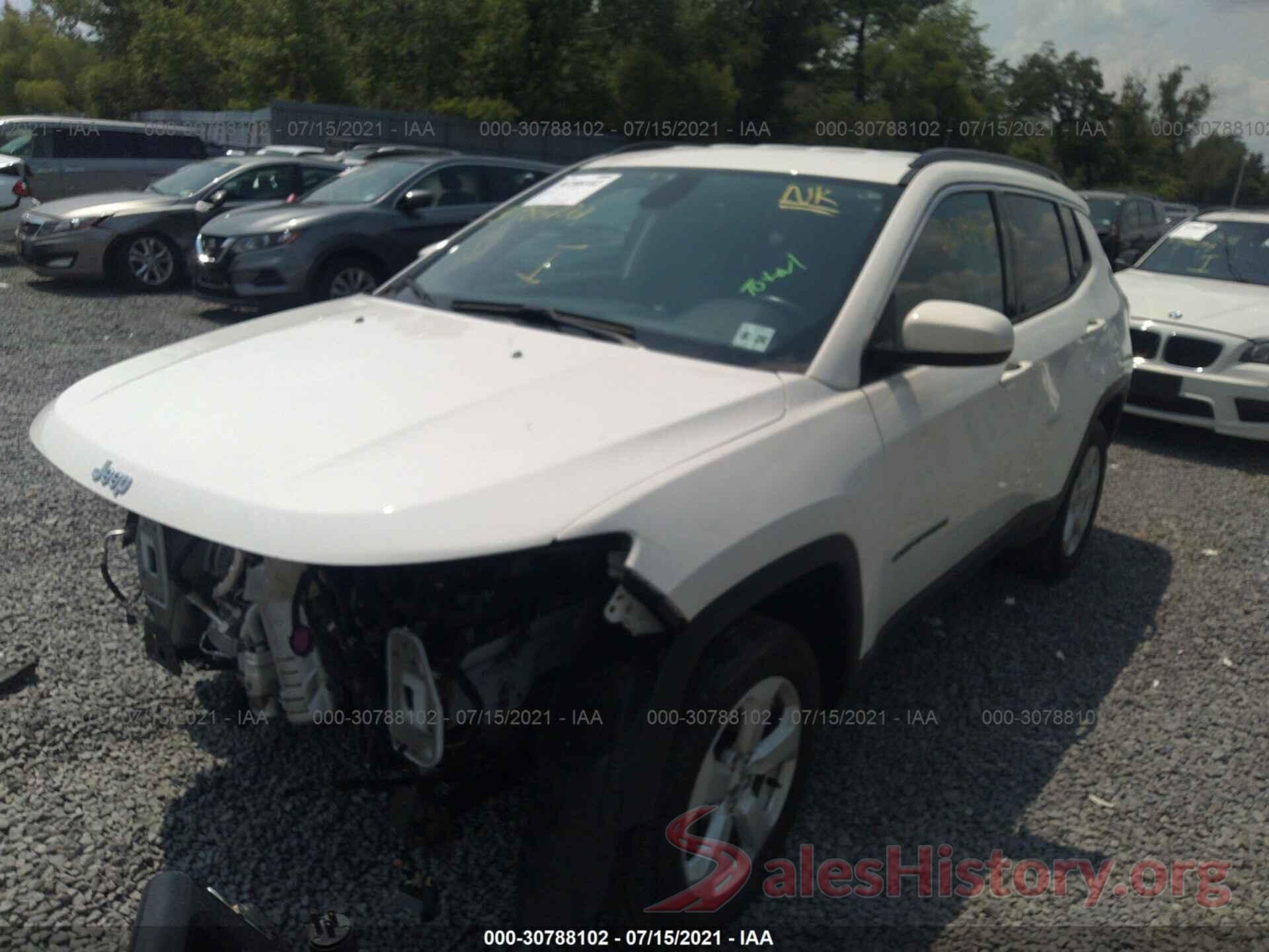 3C4NJDBB9KT835867 2019 JEEP COMPASS