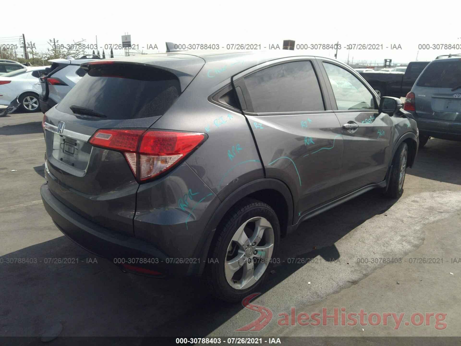 3CZRU5H57GM742907 2016 HONDA HR-V