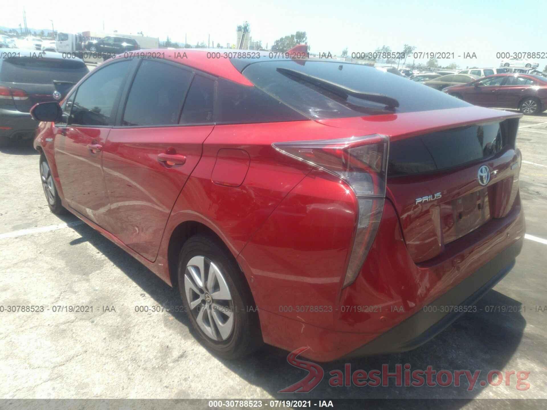 JTDKBRFU9J3080528 2018 TOYOTA PRIUS