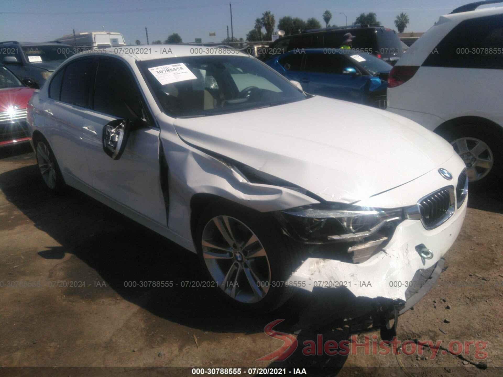 WBA8B9G54JNV00182 2018 BMW 3 SERIES