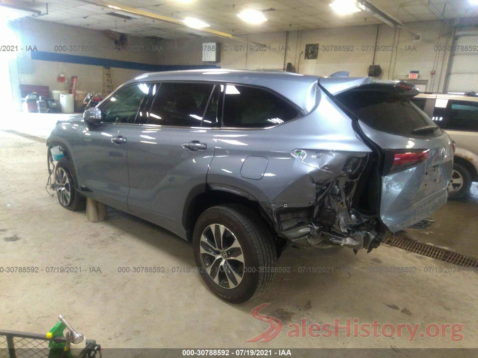 5TDGBRCH4MS026196 2021 TOYOTA HIGHLANDER