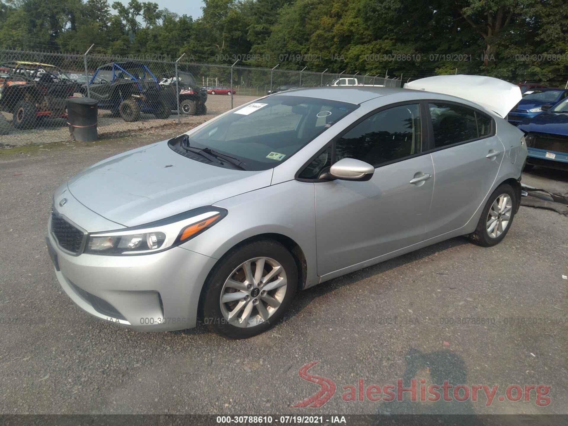 3KPFL4A71HE121451 2017 KIA FORTE