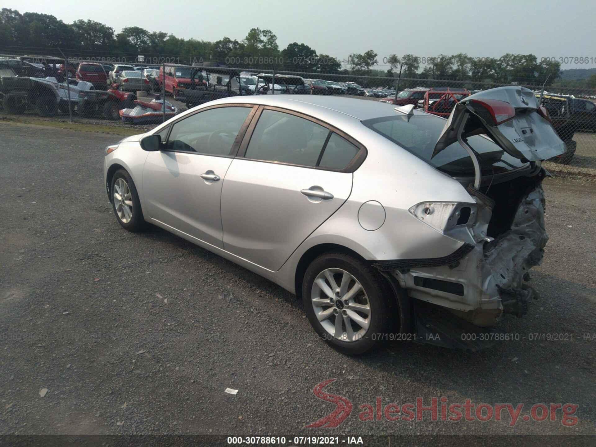 3KPFL4A71HE121451 2017 KIA FORTE