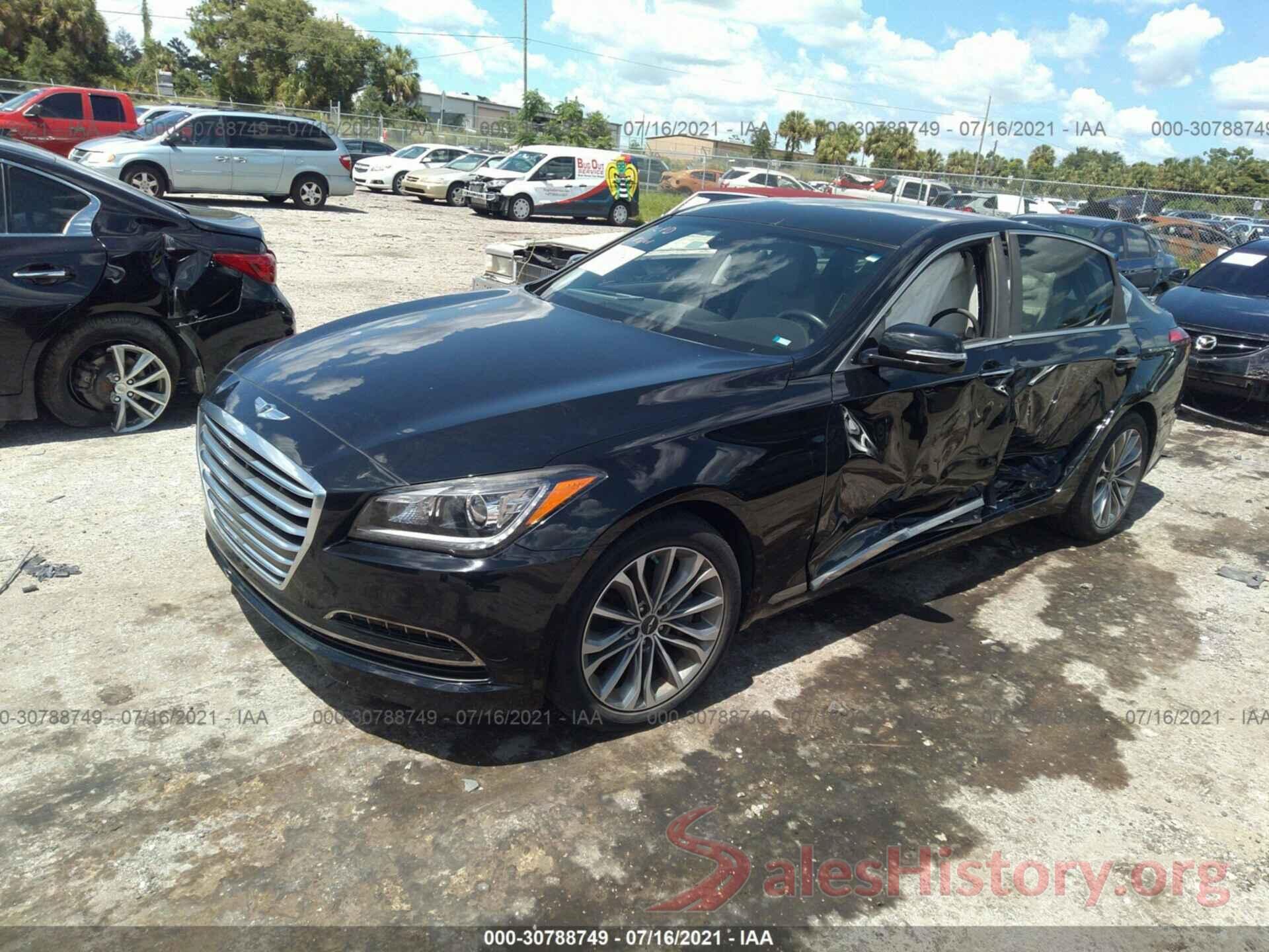 KMHGN4JE2GU142317 2016 HYUNDAI GENESIS