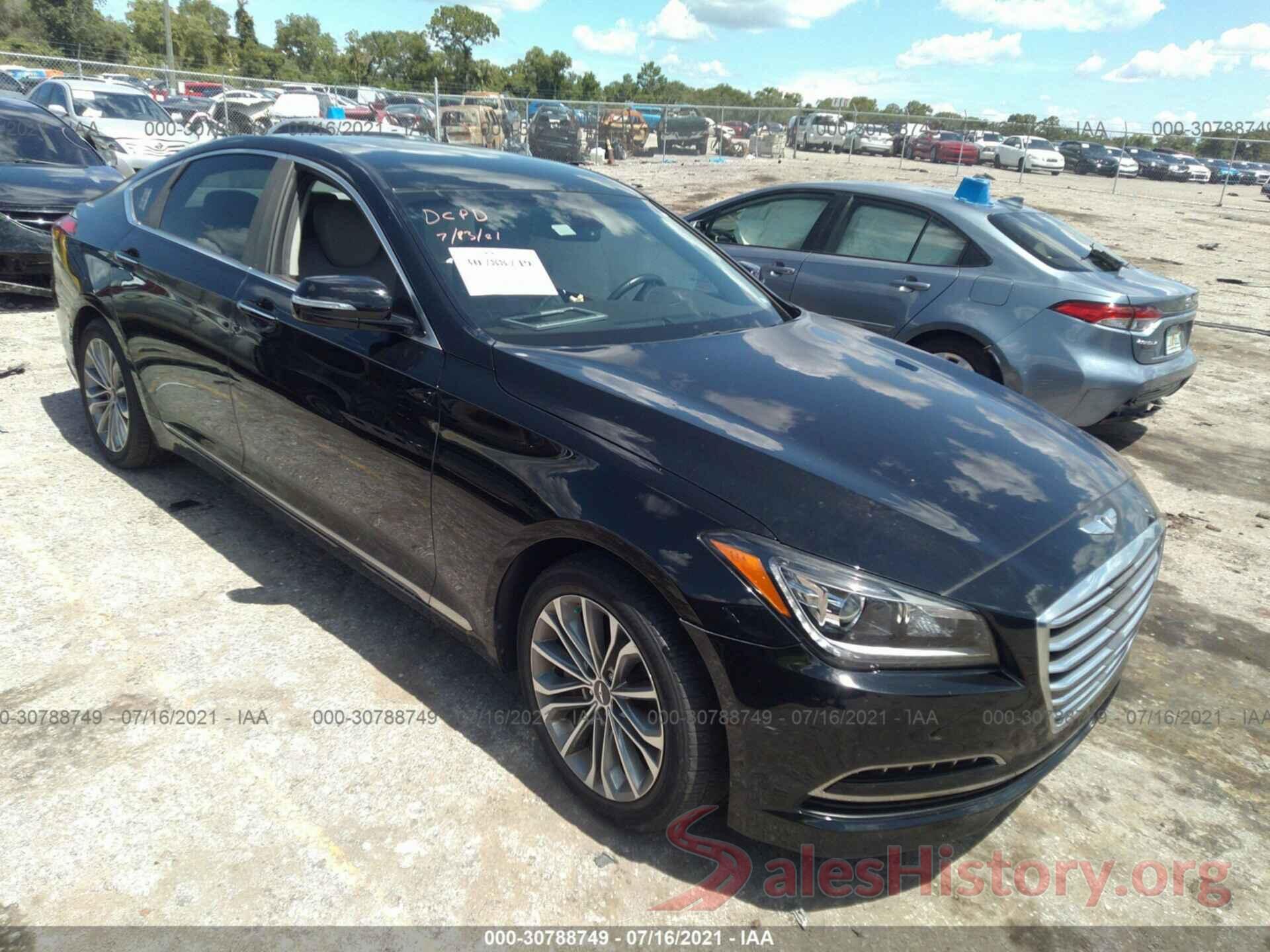 KMHGN4JE2GU142317 2016 HYUNDAI GENESIS