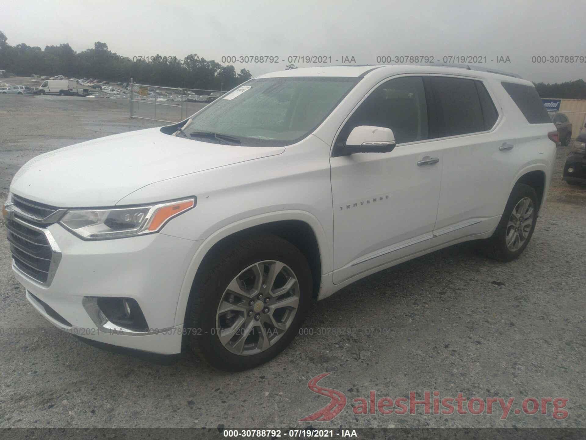 1GNERKKW4MJ170801 2021 CHEVROLET TRAVERSE