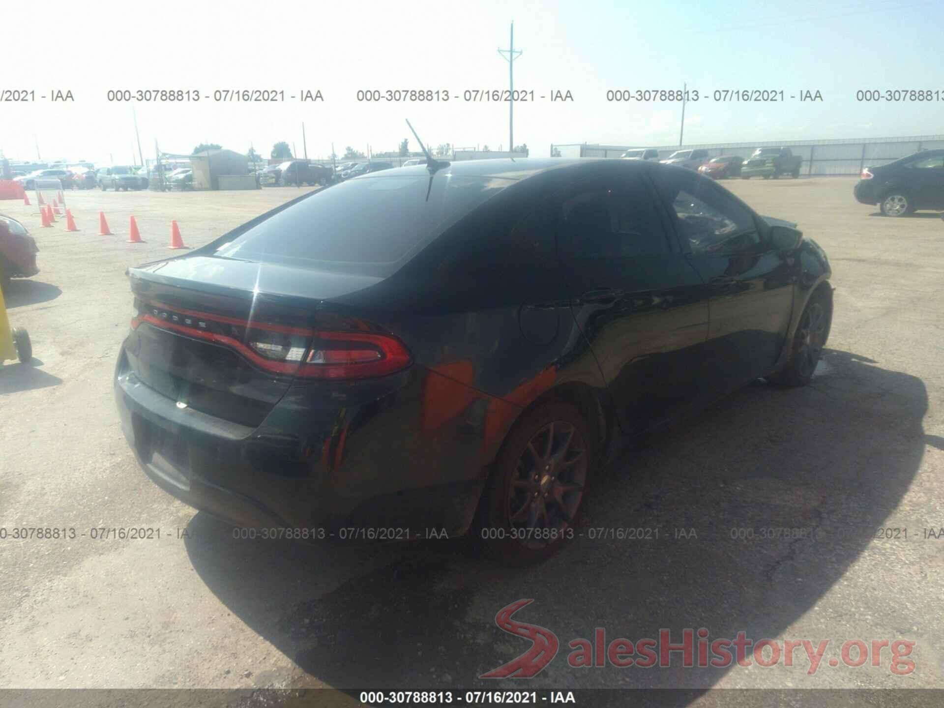 1C3CDFFAXGD791438 2016 DODGE DART