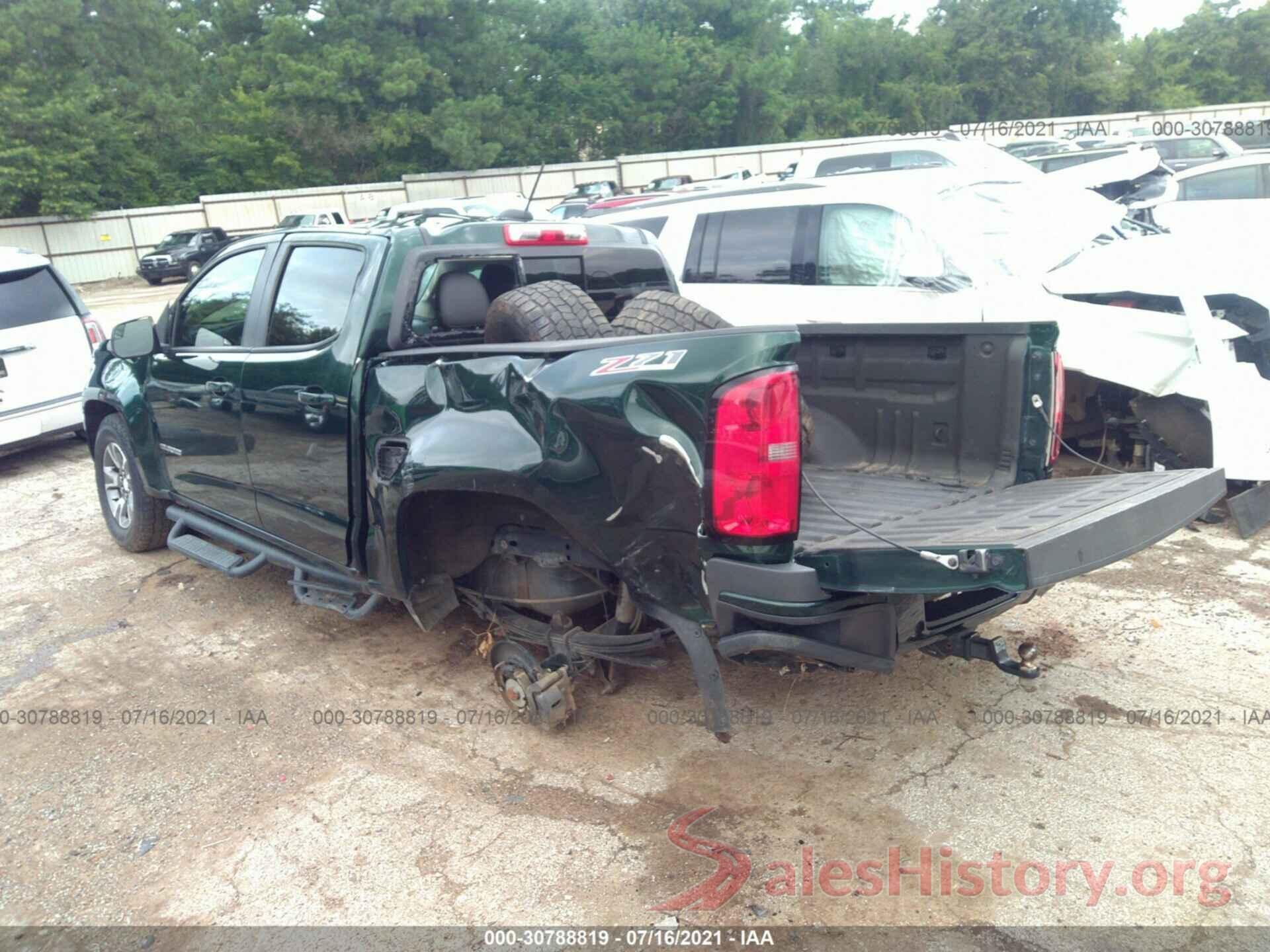 1GCGTDE38G1207496 2016 CHEVROLET COLORADO