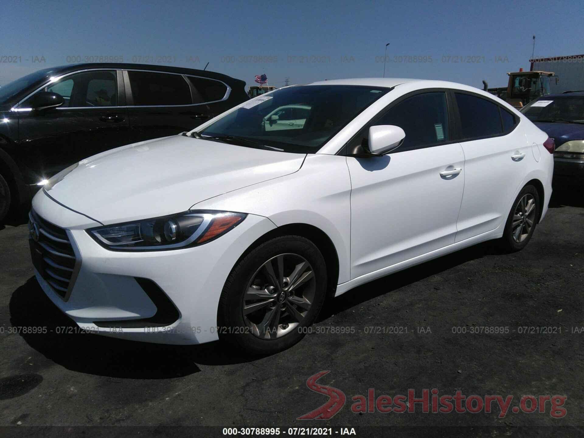 5NPD84LF7HH031861 2017 HYUNDAI ELANTRA