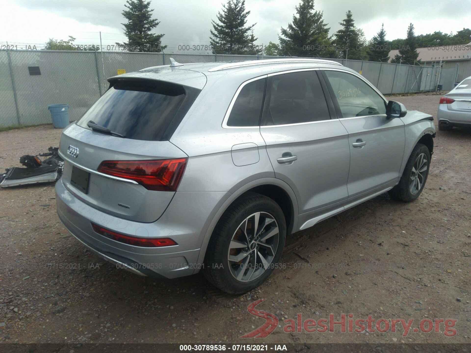 WA1AAAFY9M2007649 2021 AUDI Q5