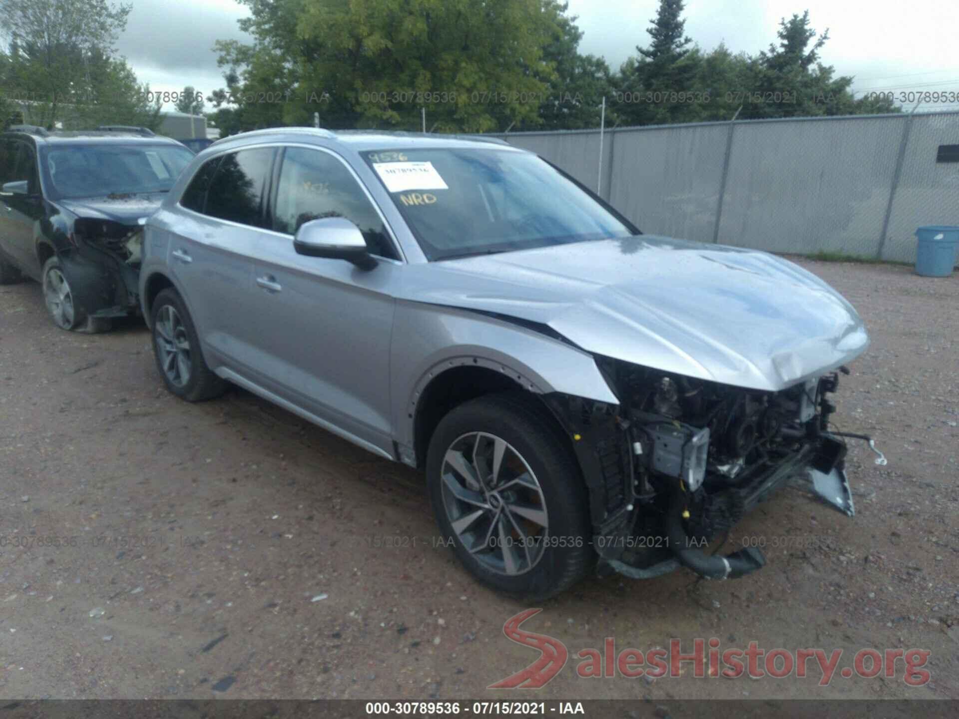 WA1AAAFY9M2007649 2021 AUDI Q5