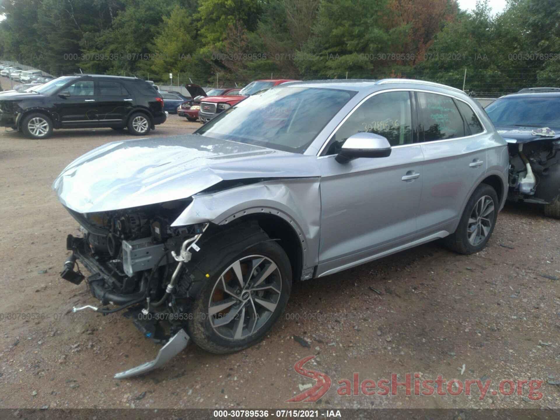 WA1AAAFY9M2007649 2021 AUDI Q5