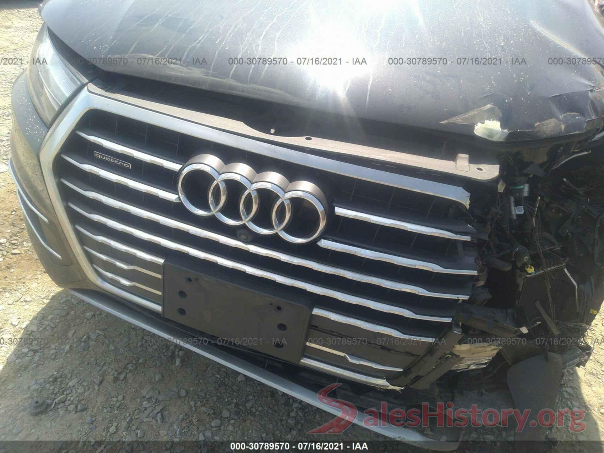 WA1VAAF77HD007863 2017 AUDI Q7