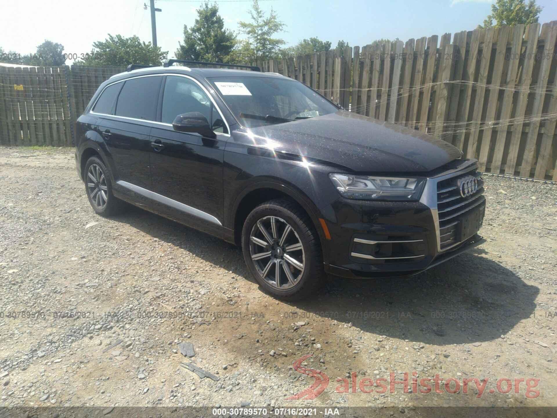 WA1VAAF77HD007863 2017 AUDI Q7