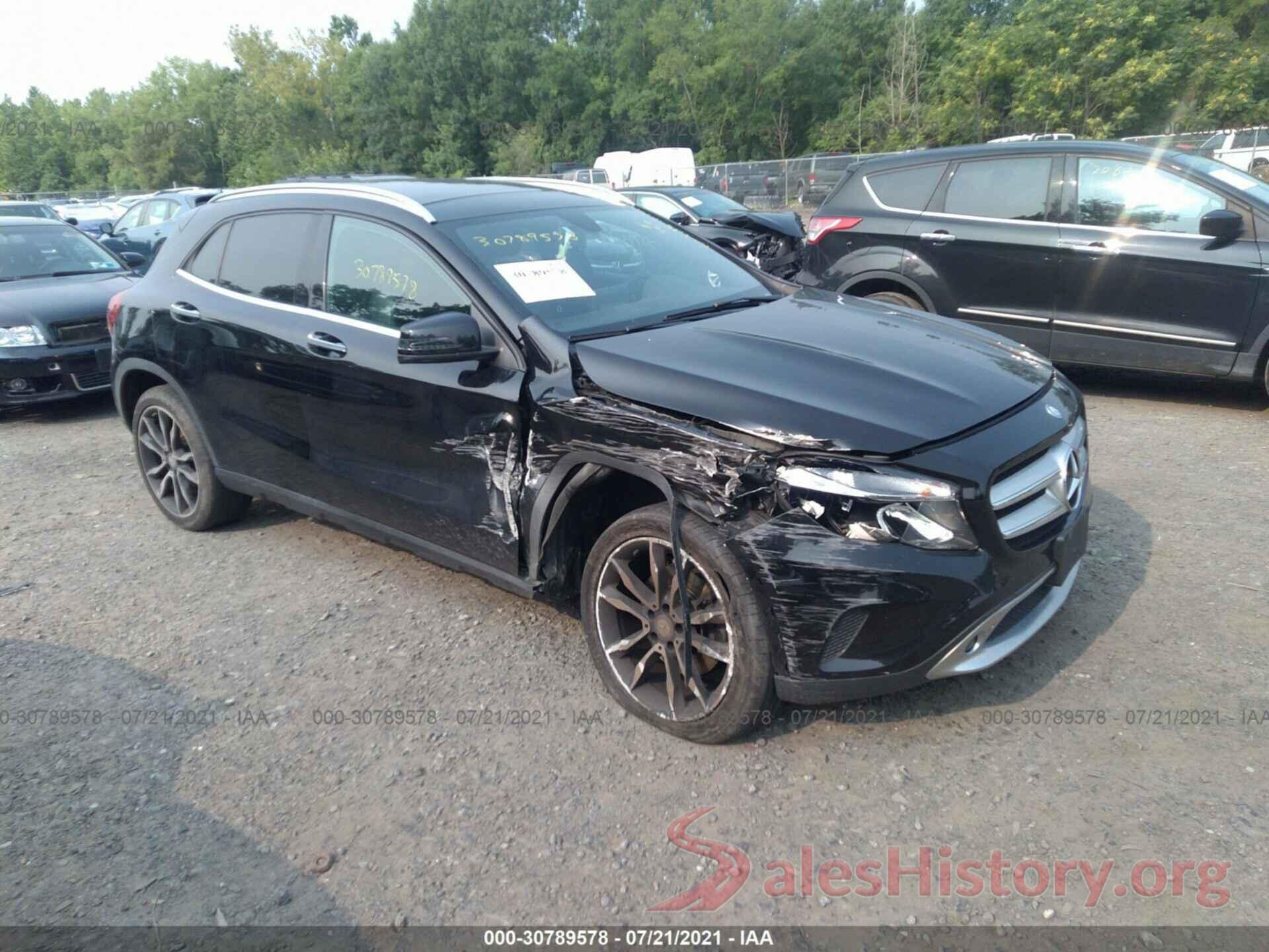 WDCTG4GB2HJ328737 2017 MERCEDES-BENZ GLA