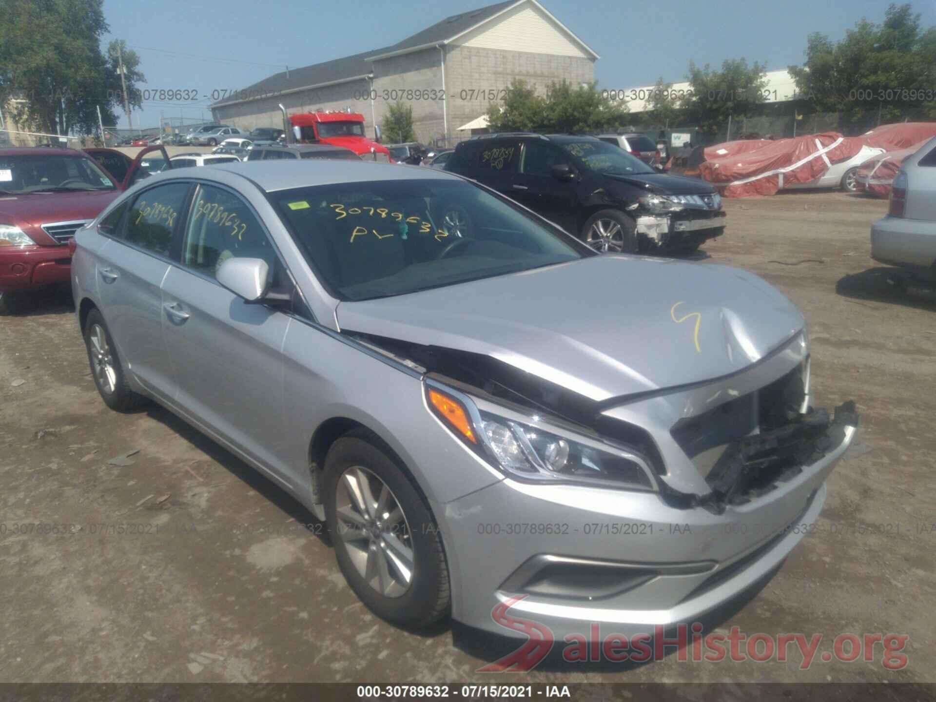 5NPE24AF2HH451035 2017 HYUNDAI SONATA