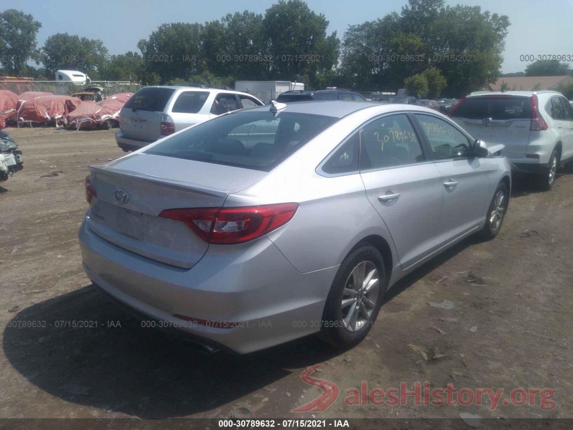 5NPE24AF2HH451035 2017 HYUNDAI SONATA