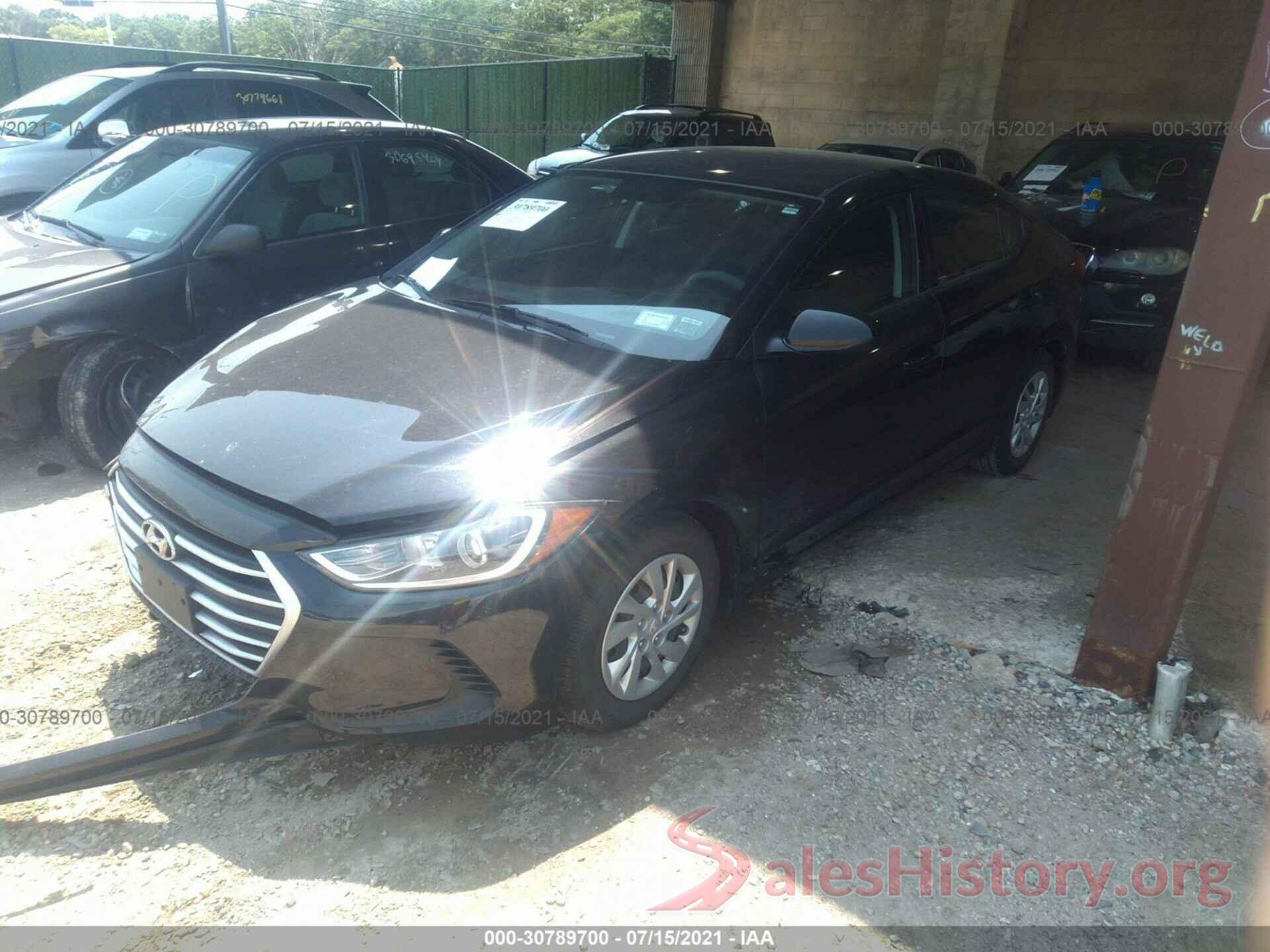 5NPD74LF8JH322197 2018 HYUNDAI ELANTRA