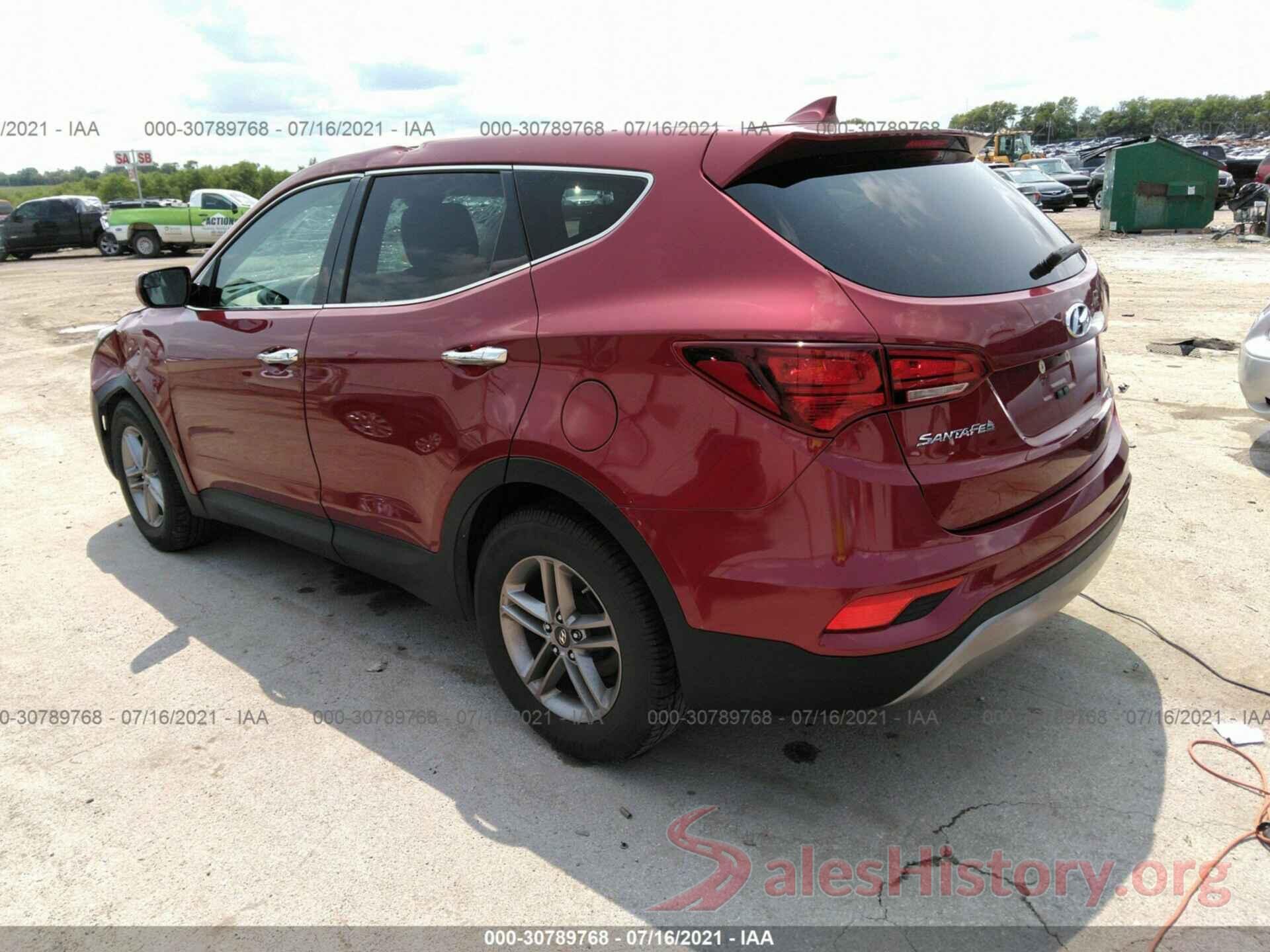 5XYZTDLB2HG438043 2017 HYUNDAI SANTA FE SPORT