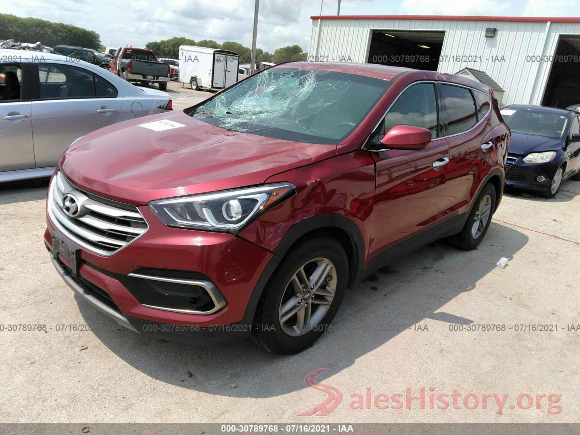 5XYZTDLB2HG438043 2017 HYUNDAI SANTA FE SPORT