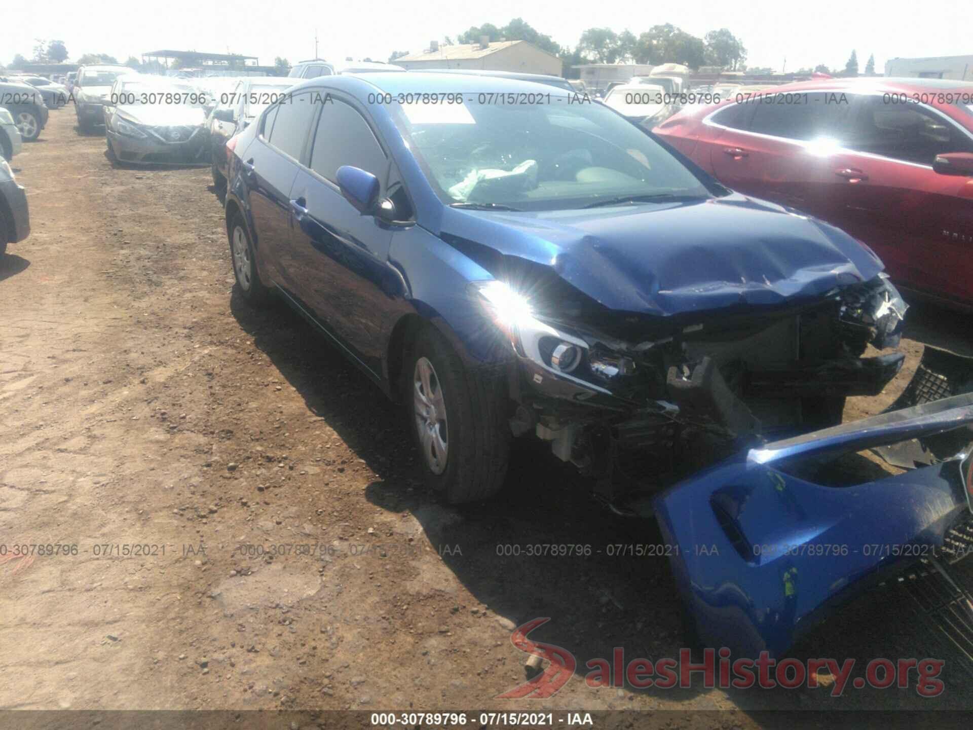 3KPFK4A70JE253058 2018 KIA FORTE