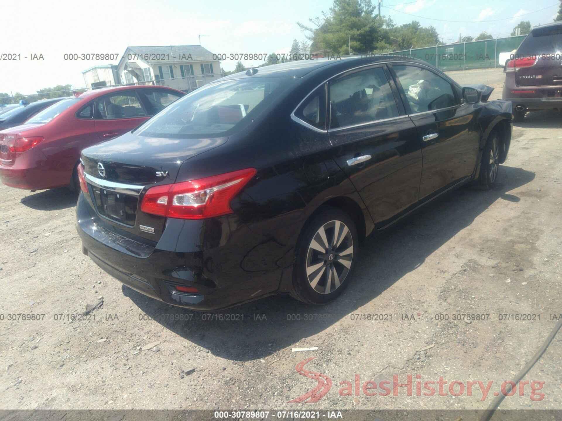 3N1AB7AP5KY308909 2019 NISSAN SENTRA