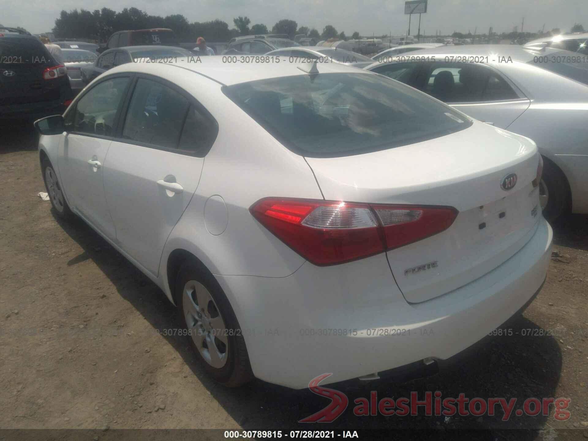 KNAFK4A65G5447464 2016 KIA FORTE