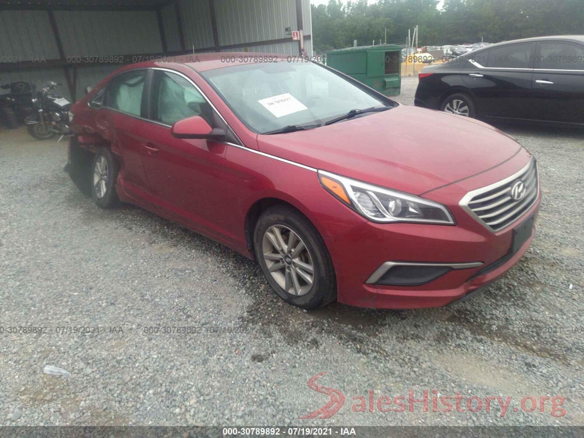 5NPE24AF9GH376574 2016 HYUNDAI SONATA