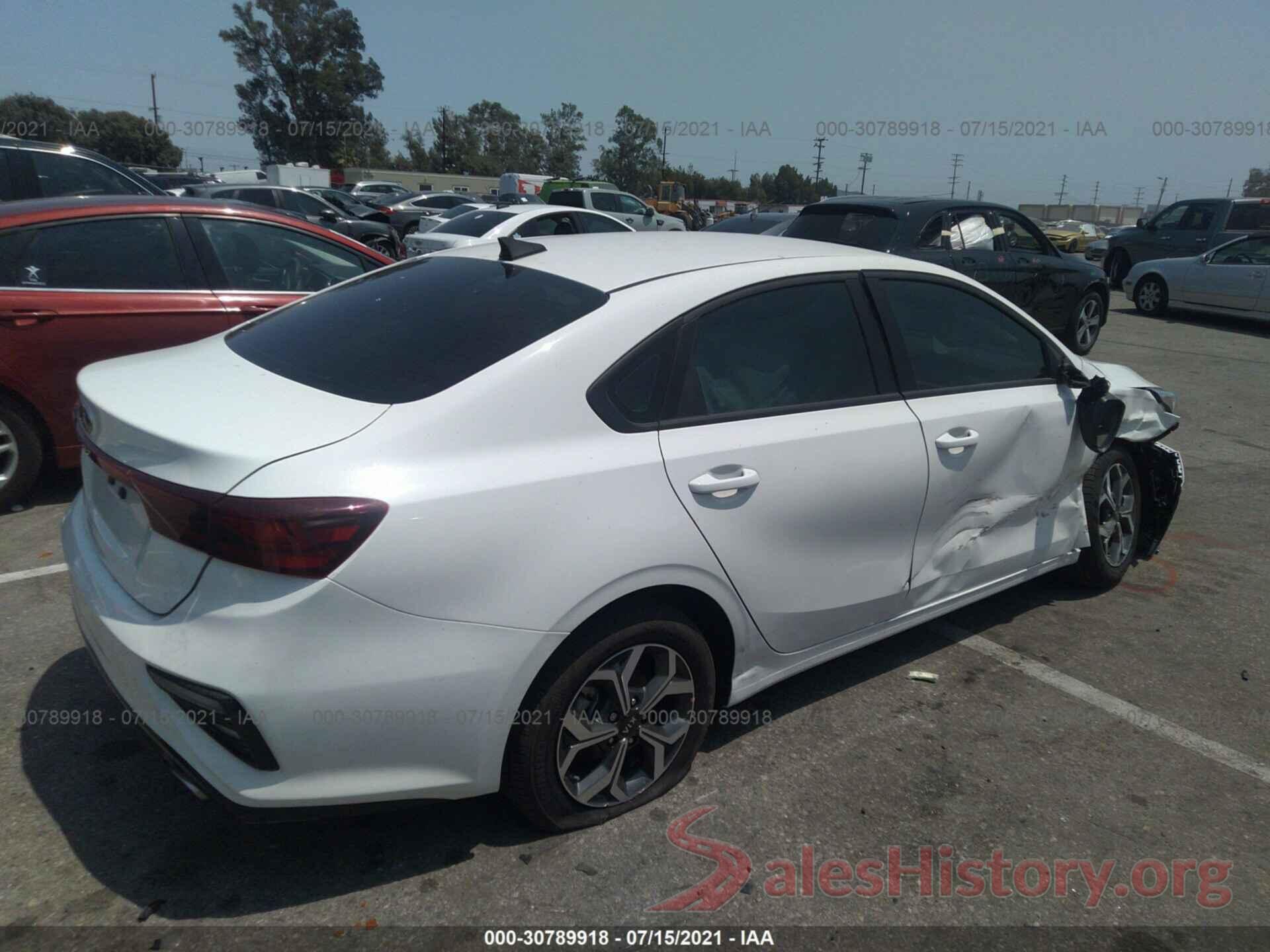 3KPF24AD4ME332453 2021 KIA FORTE