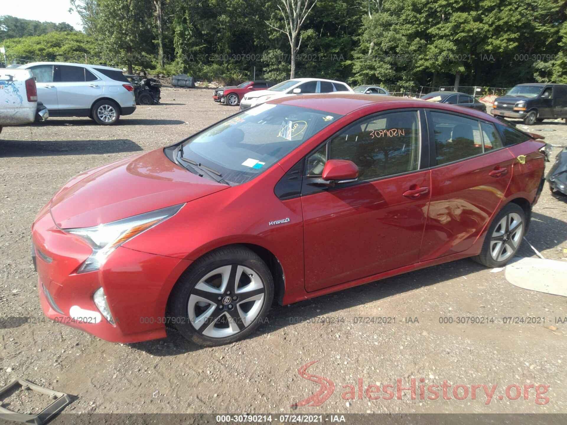 JTDKARFU4G3522305 2016 TOYOTA PRIUS